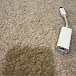Thunderbolt To Gigabit Ethernet Adapter 