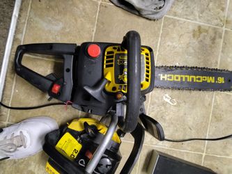 McCulloch chainsaw