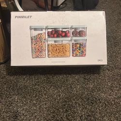 5 Peice Vaccum Airtight Container