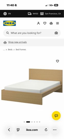 IKEA malm bed frame