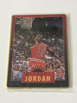 1996-97 Upper Deck Michael Jordan Metal #2 Rare HOF Chicago Bulls NBA Basketball