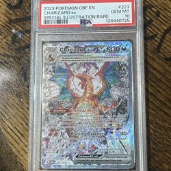 Charizard PSA 10 Pokemon Obsidian Flames