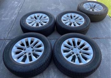 Lexus toyota gx460 4runner tacoma nissan 18inch rims oem wheels goodyear michelin tires