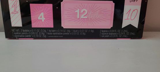 12 Days Of Christmas Make Up Advent Calender Brand New Thumbnail