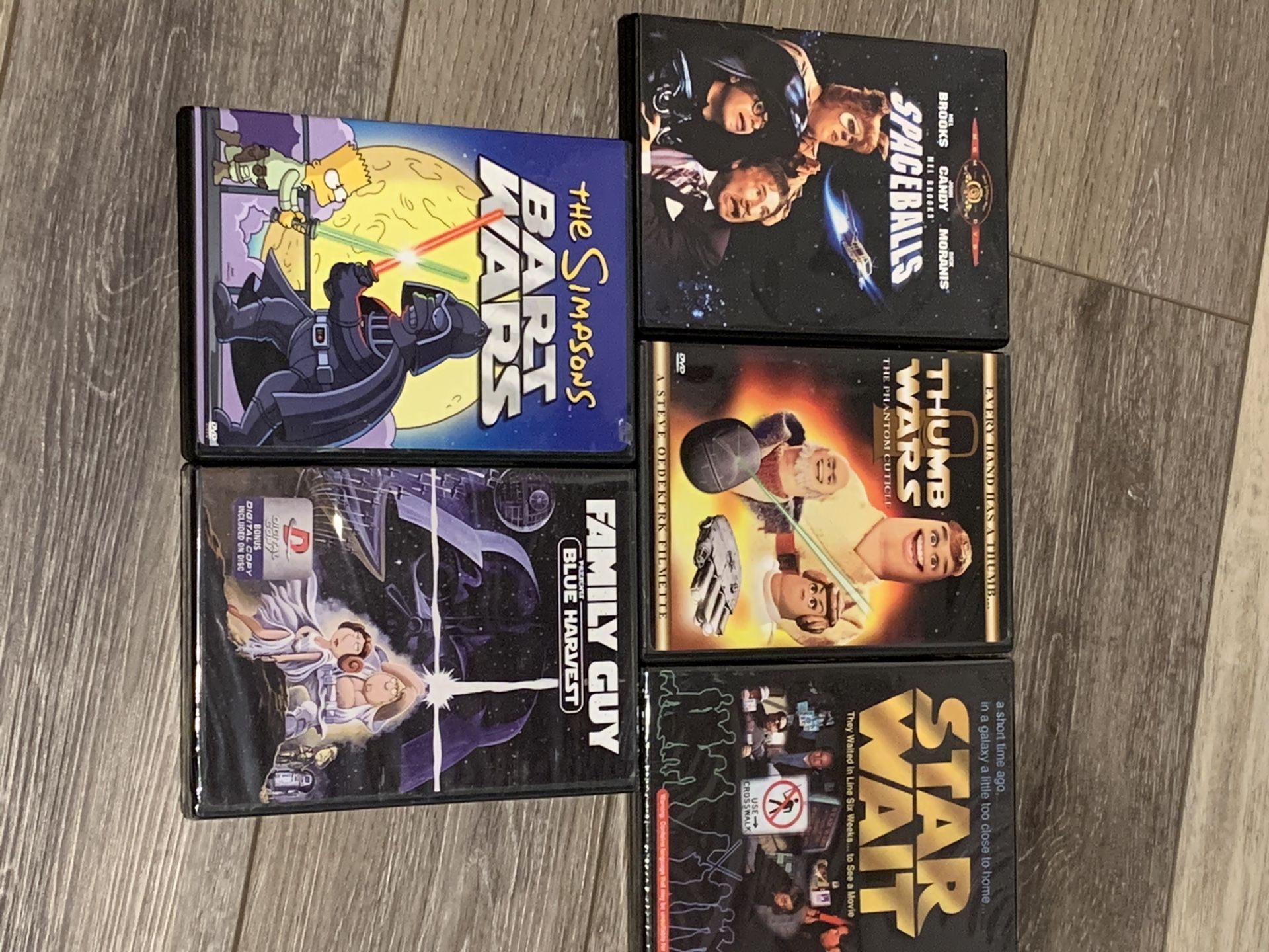Star Wars Parody DVDs