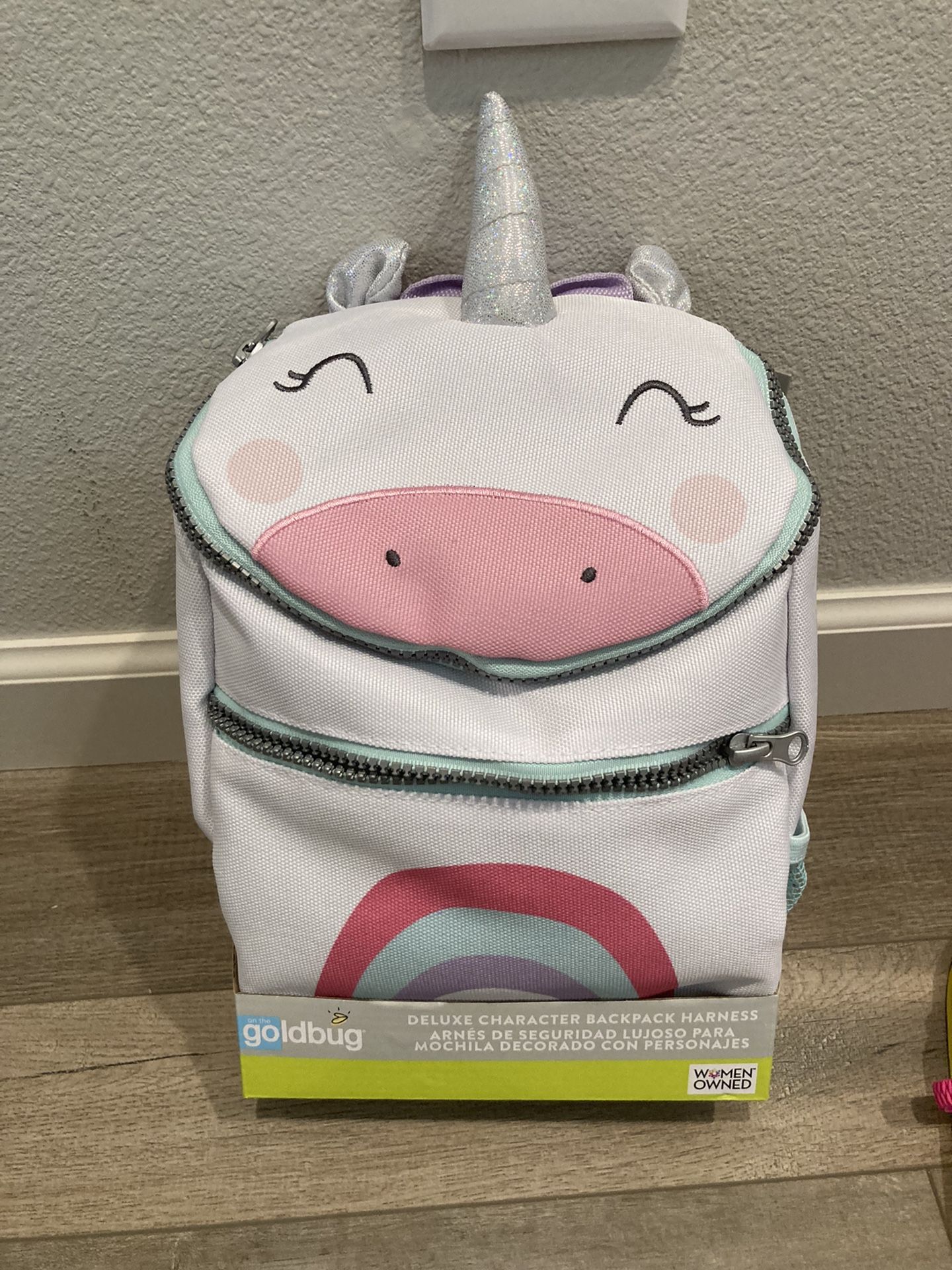 NEW Unicorn Backpack With Harness