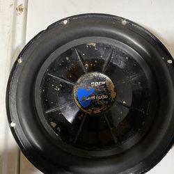 10 Inch Sub Planet Audio Works Good 