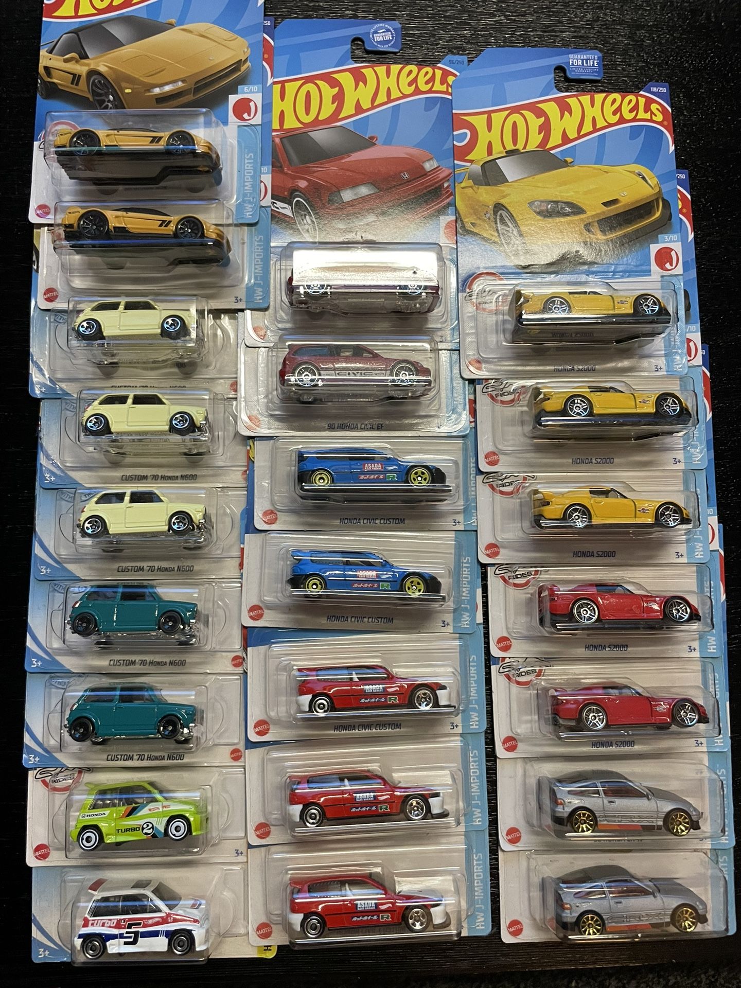 Hot Wheels $2 Each or 3 For $5