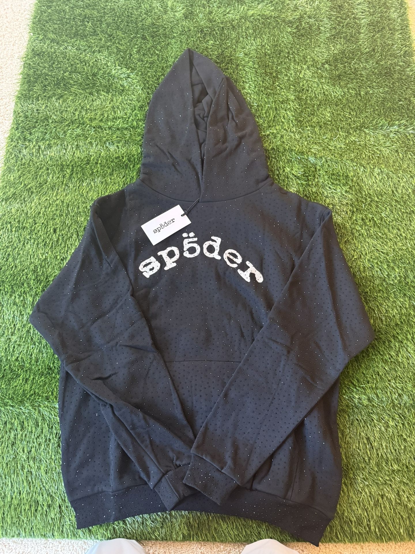 Sp5der VVS Hoodie Black
