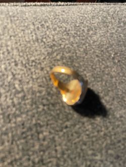 10k gold stamped ring Heavy
