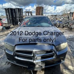 2012 Dodge Charger For Parts Only!