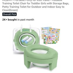 Portable Foldable Toddler Potty – Travel Toilet Seat – New