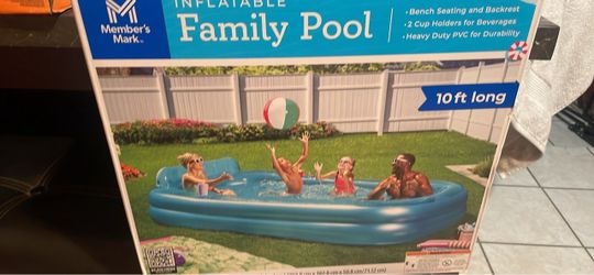 New family swimming pool