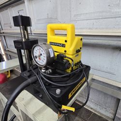 25-Ton Hydraulic Press + Enerpac Pump – Ready for Work