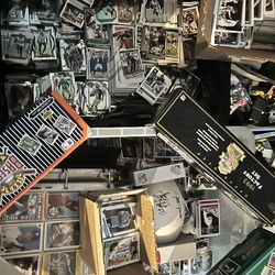 Storage Untit Collection of Sports Cards