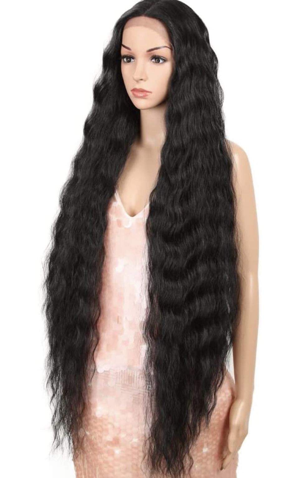 Long Wavy Synthetic Wig 41”