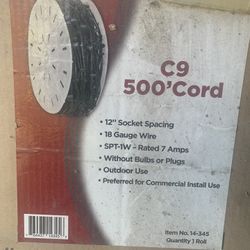 Christmas Lights And Star . New!