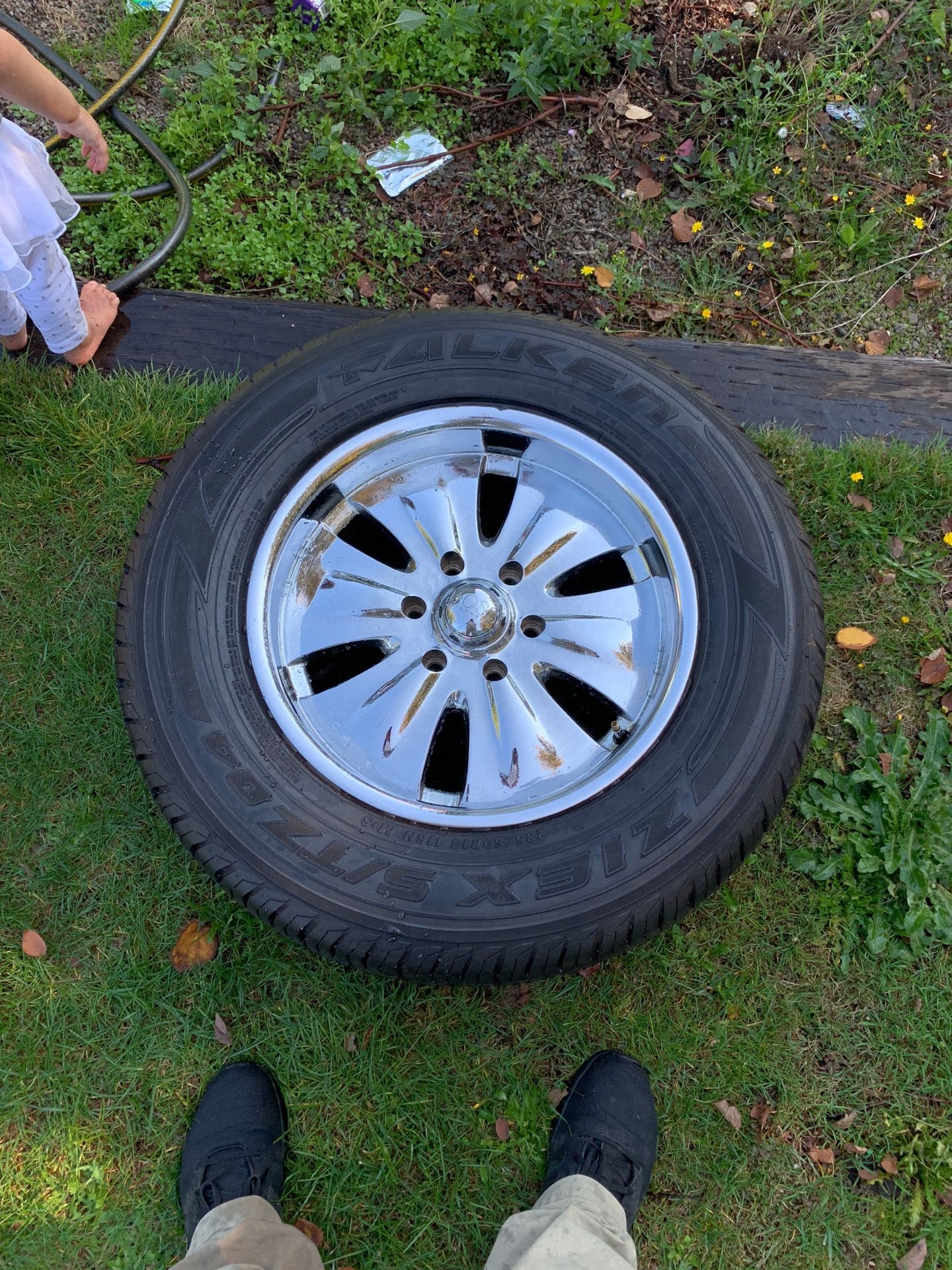Boss Motorsport 6x5.5 18” wheels Tires Are Gone