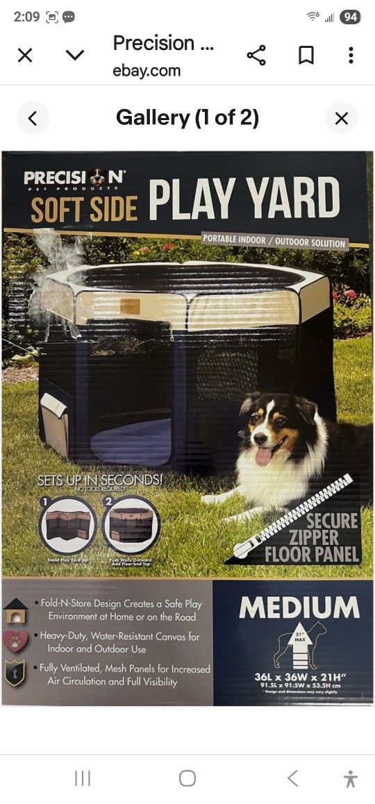 Dog / Pet Portable Play Pen