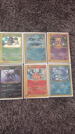 2002 Pokemon cards DM me prices in description