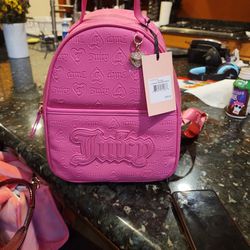 Pink Medium Juicy Couture Backpack 