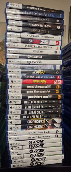 Factory Sealed PS5 Games – 30+ Titles