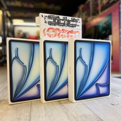 iPad Air 7th Gen M3 Chip Latest Model ;Take It Home In Payments/ llévalo a casa en pagos 