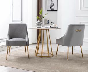 Brand new velvet dining chairs 2pcs