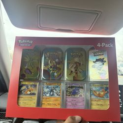 Sam's Club 151 (4 Mini Tins + 4 Promo Cards Bundle) Brand new 