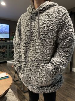 Express sherpa sweatshirt