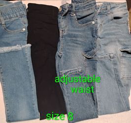 Girl's jeans size 8 $5 each