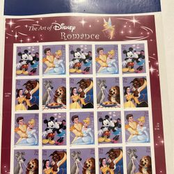 Disney Romance Stamp Collection