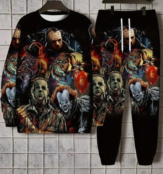 Men's Horror Classics 2 Piece Light Weight  Set