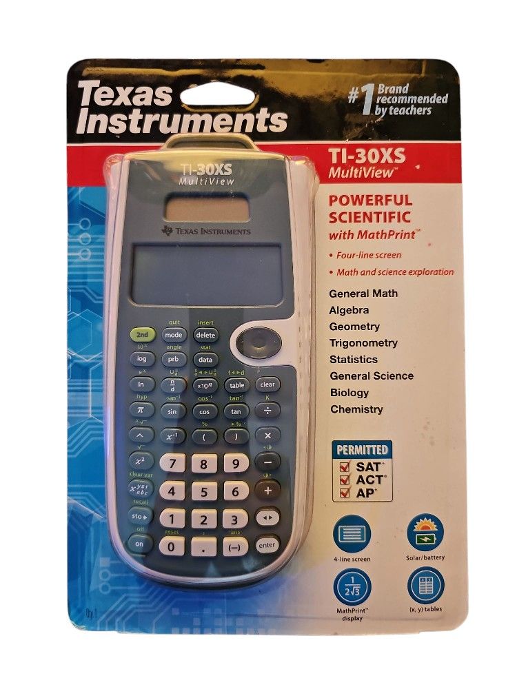 Texas Instruments TI-30XS MultiView Scientific Calculator NEW In Box