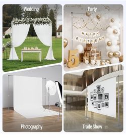 10X8.5 heavy duty backdrop stand