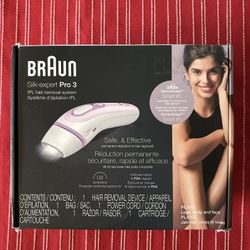 Braun Silk Expert Pro 3 IPL Laser Hair Removal System