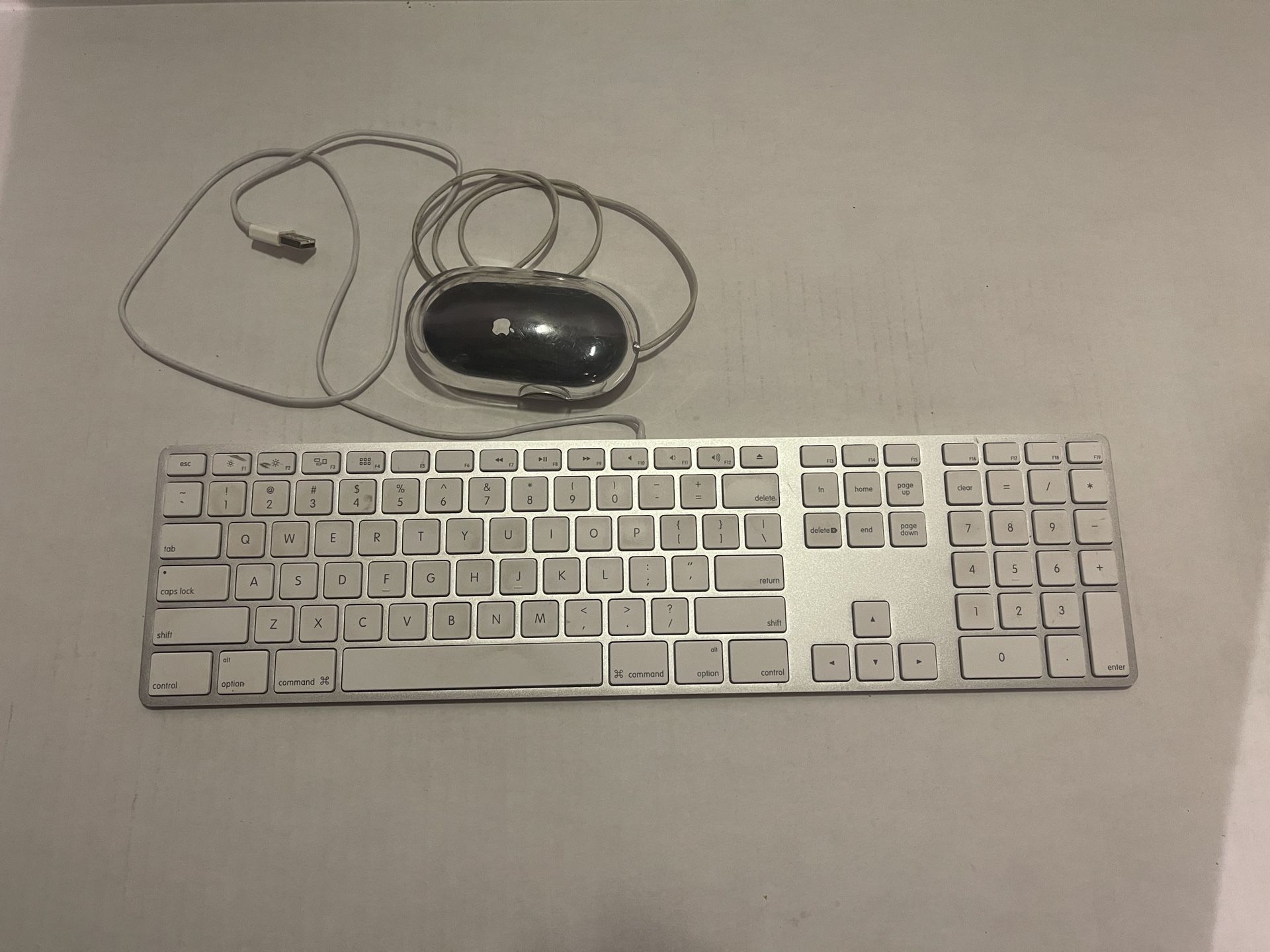 Apple Keyboard And Pro Mouse