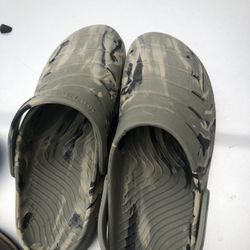 Mens sz 12 Slides and Crocs (BOTH)