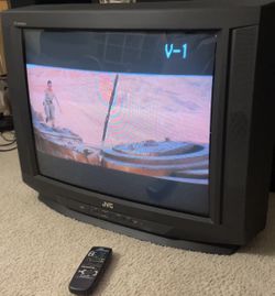 JVC D-Series 27” CRT TV Model AV-27D201 Retro Gaming Television