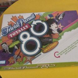 Trivial Pursuit Totally 80's Board Game 
