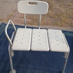 SHOWER AND TRANSFER CHAIR.