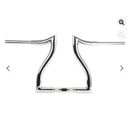LA choppers 12in Chrome Bars 22 RoadGlide