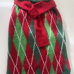 Holiday Christmas Pet (cat or Dog) Sweater Meduim