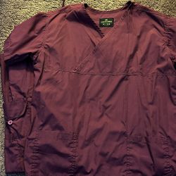 Scrubs  Burgundy 