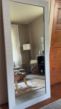 Wide full length mirror