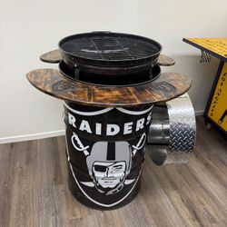 Custom-built Charcoal BBQ Grill 