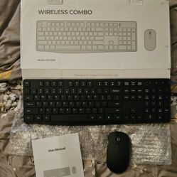 Wireless Keyboard And Mouse Combo