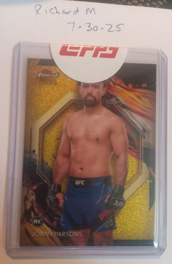 2024 Topps Finest UFC Johnny Parsons #s