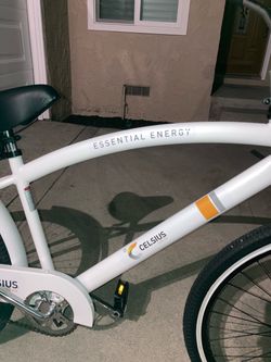Celsius Live Fit Cruiser Bike White