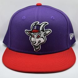 Supreme x New Era Goat Hat Purple 7 1/2
